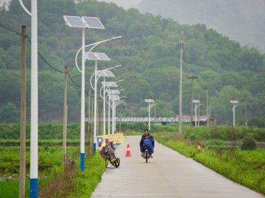 太陽能路燈對農村建設有什么作用？